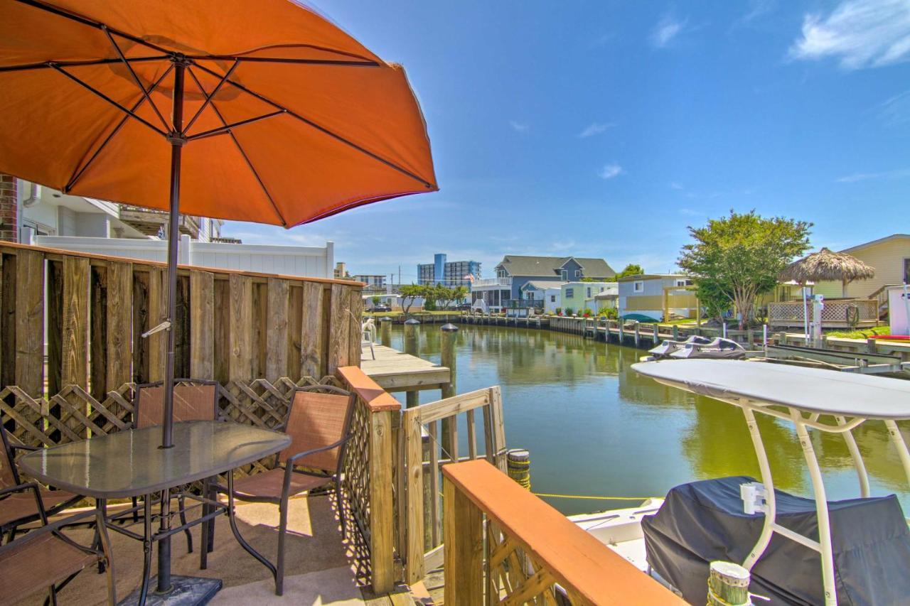 Ocean City Townhome, Deck With Canal Access! Экстерьер фото